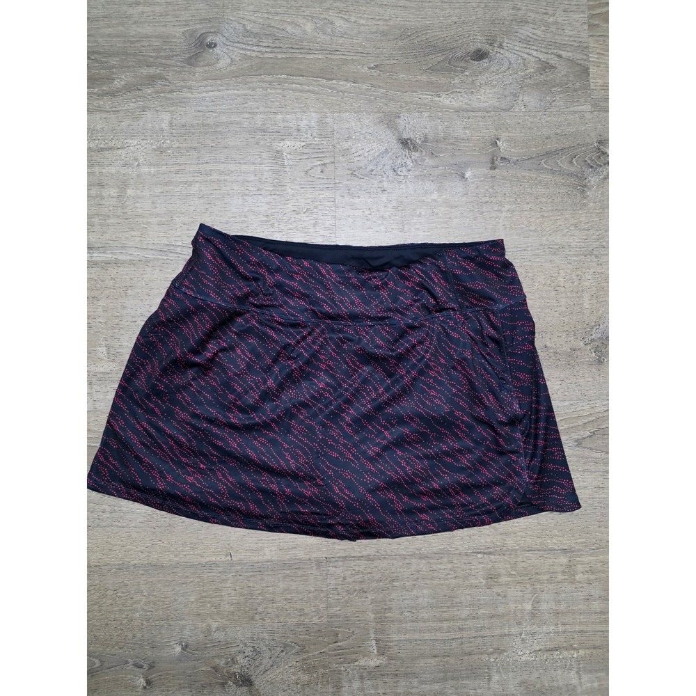 Puma Golf Womens Skort L Navy Pink New Pockets